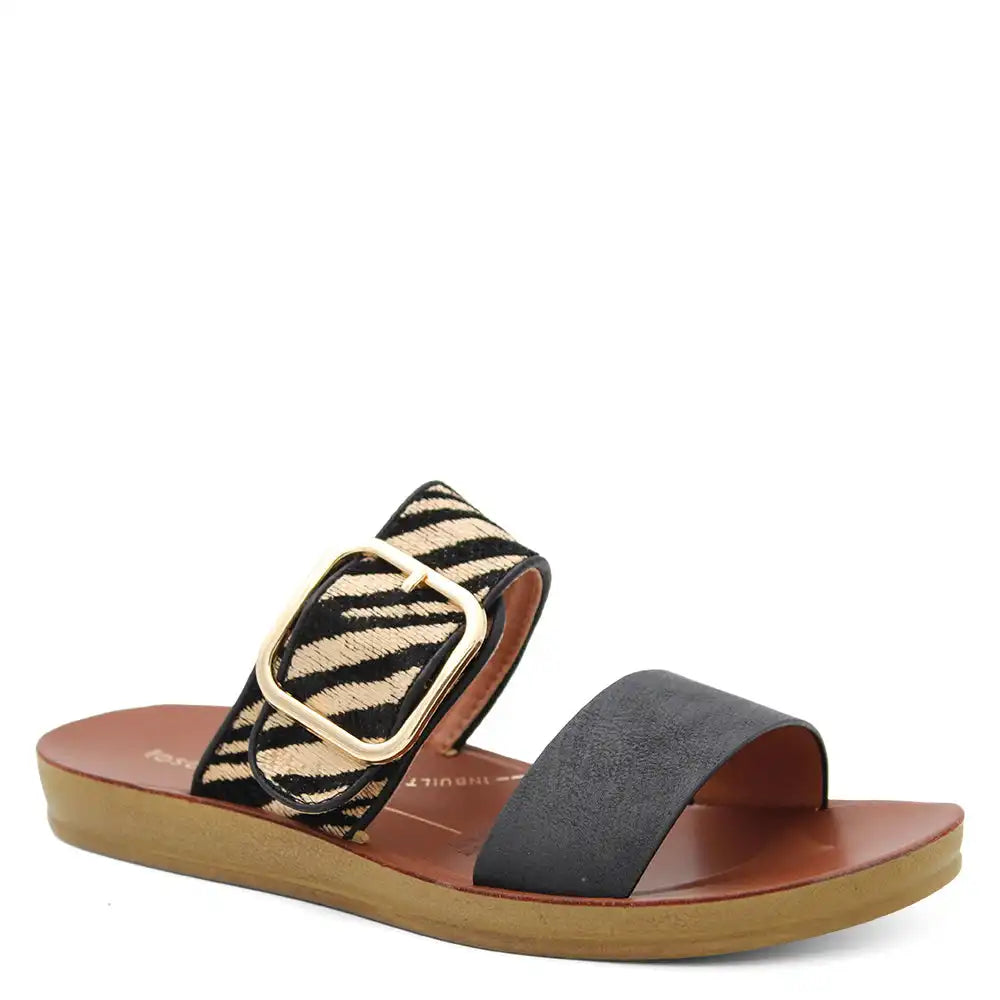 DOTI WOMENS FLAT SLIDE