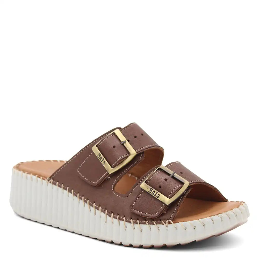SOLENA WOMENS WEDGE SLIDE