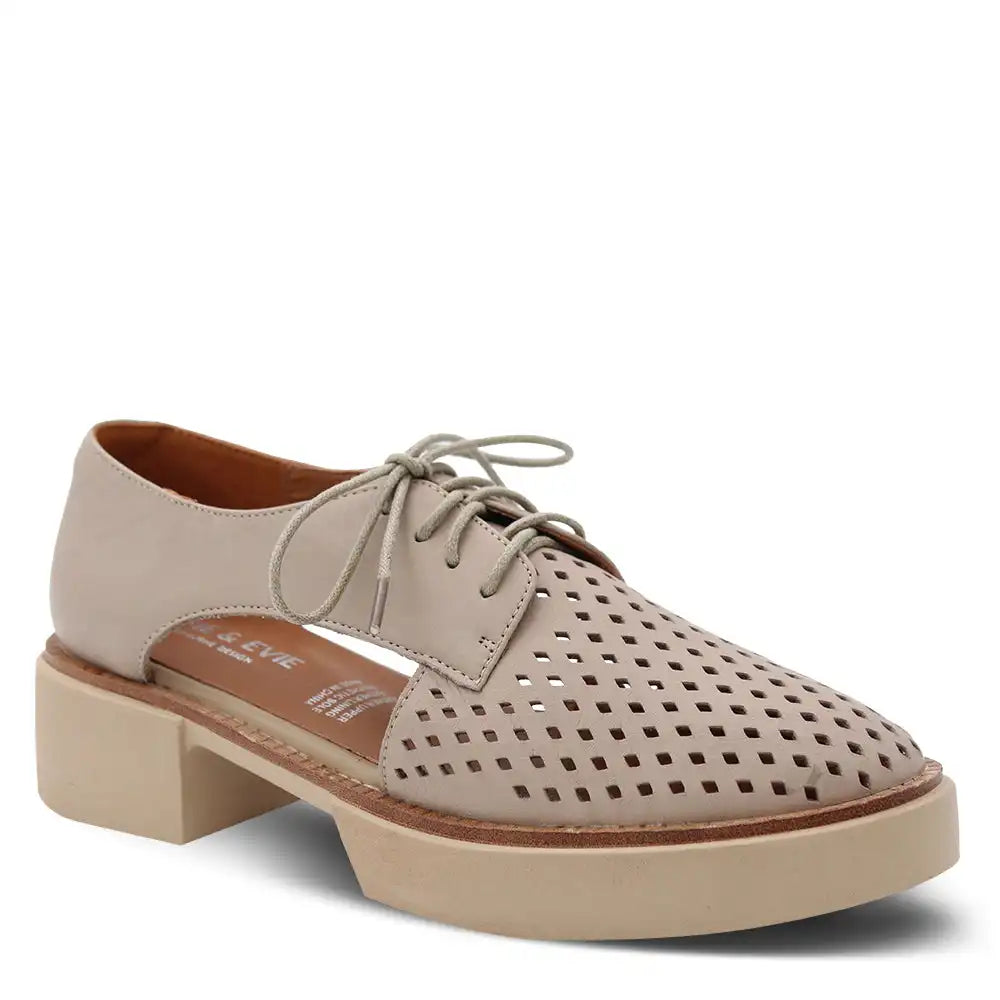 TREACLE WOMENS HEEL LACE UP