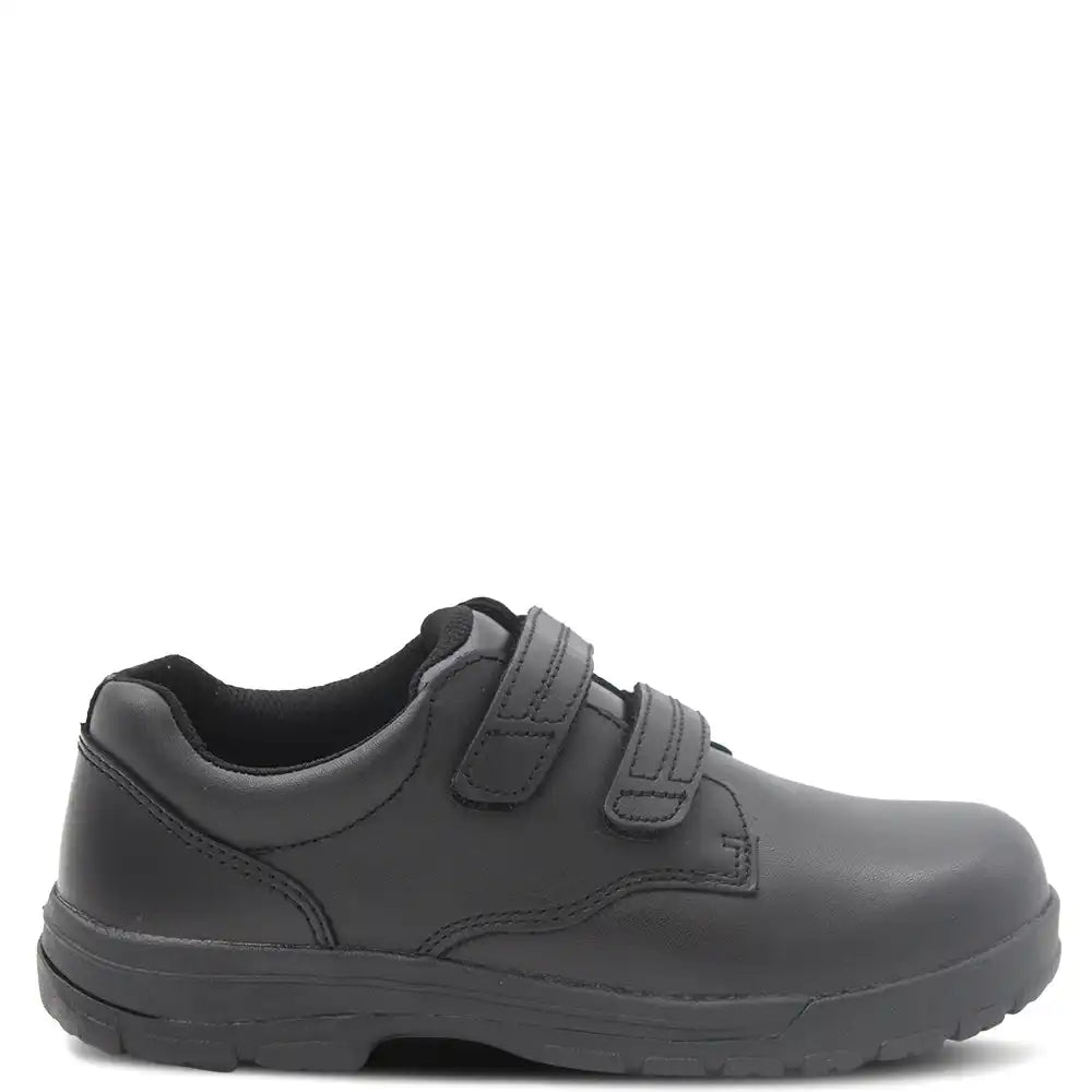 ACADEMY JNR VELCRO LEATHER SCHOOL SHOE
