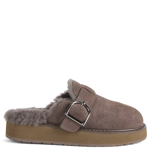 ADISON PLATFORM SCUFF SLIPPER