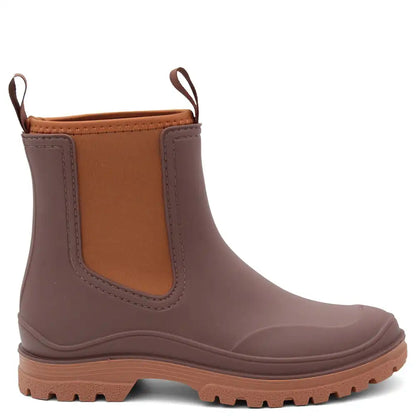 AMELIA WOMENS FLAT RUBBER BOOT