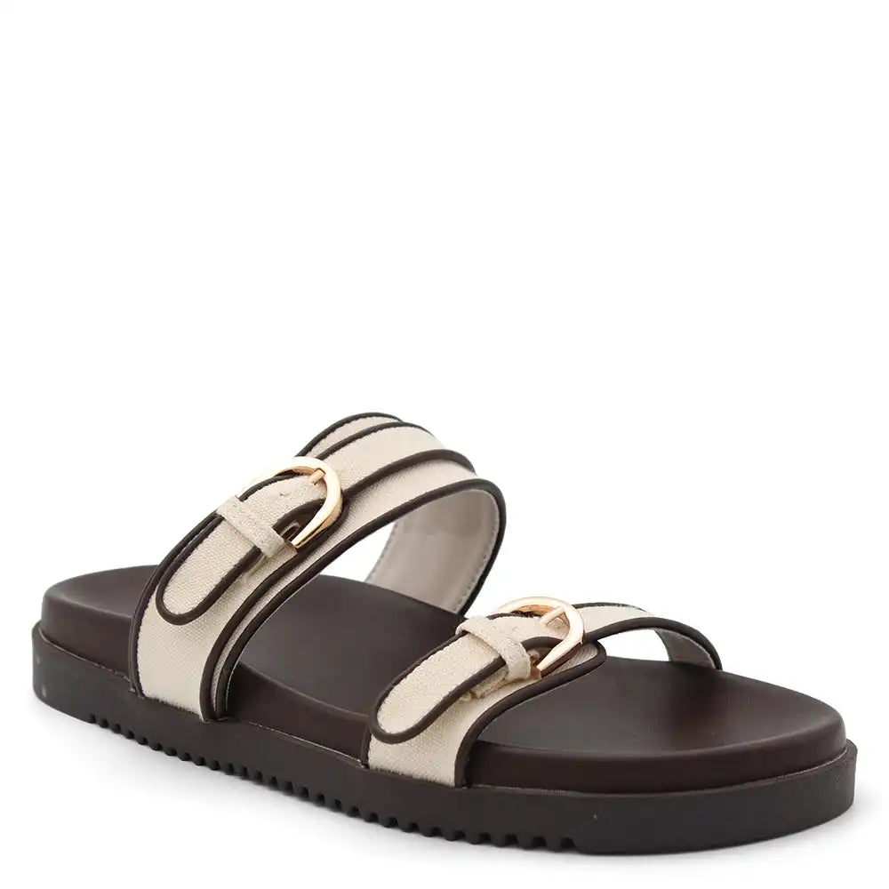 ANNELIESE WOMENS FLAT SLIDE