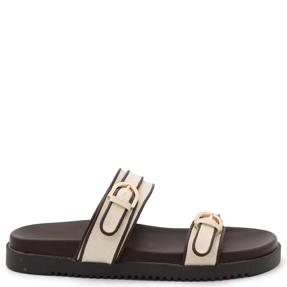 ANNELIESE WOMENS FLAT SLIDE