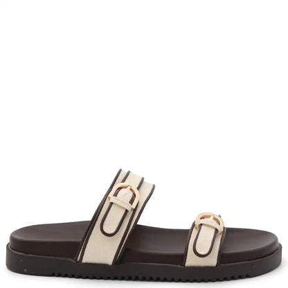 ANNELIESE WOMENS FLAT SLIDE