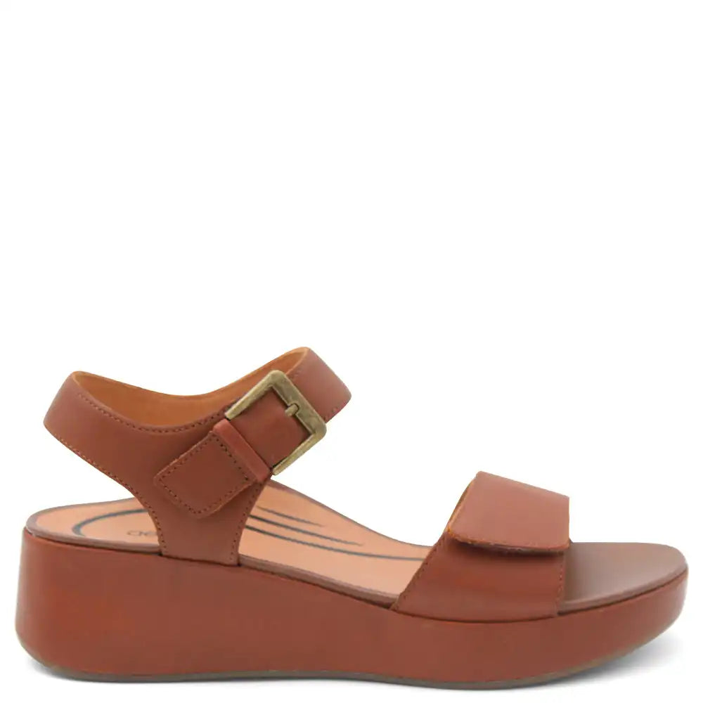 ARIEL WOMENS ADJUSTABLE WEDGE SANDAL