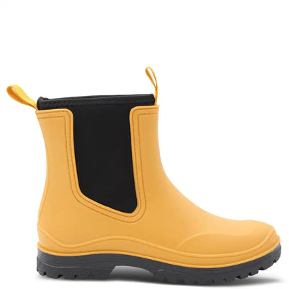 AMELIA WOMENS FLAT RUBBER BOOT