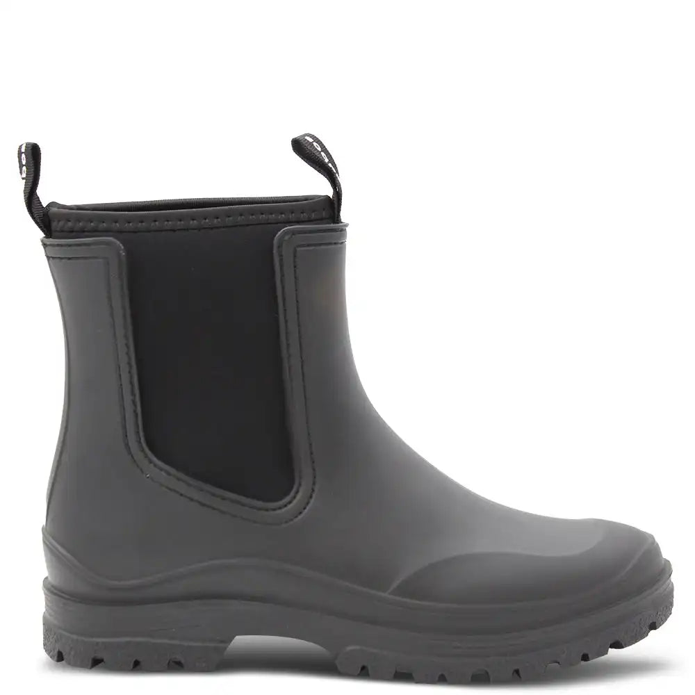 AMELIA WOMENS FLAT RUBBER BOOT