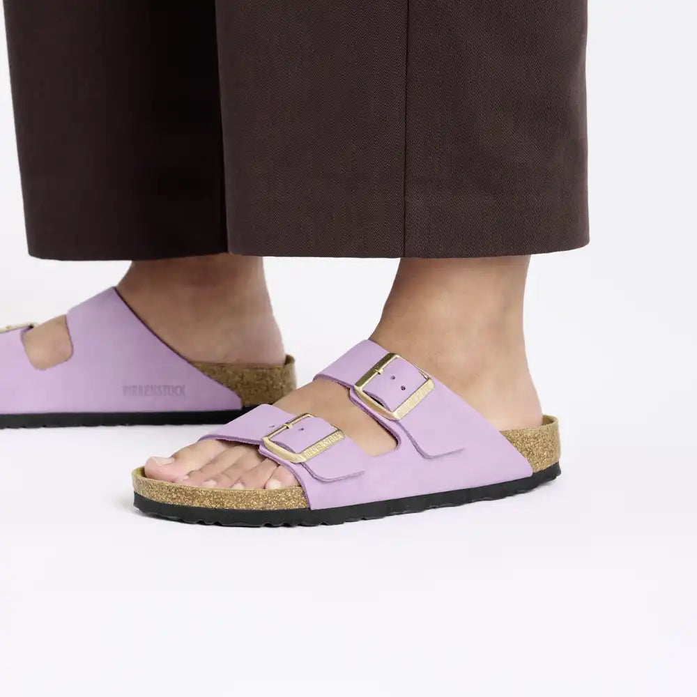 ARIZONA NUBUCK WOMENS SLIDES NARROW