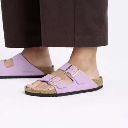ARIZONA NUBUCK WOMENS SLIDES NARROW