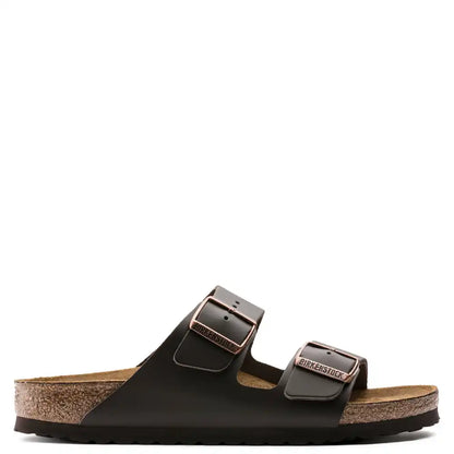 ARIZONA DARK BROWN SMOOTH LEATHER REGULAR SLIDE