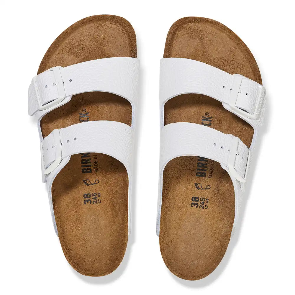ARIZONA WHITE SMOOTH LEATHER REGULAR