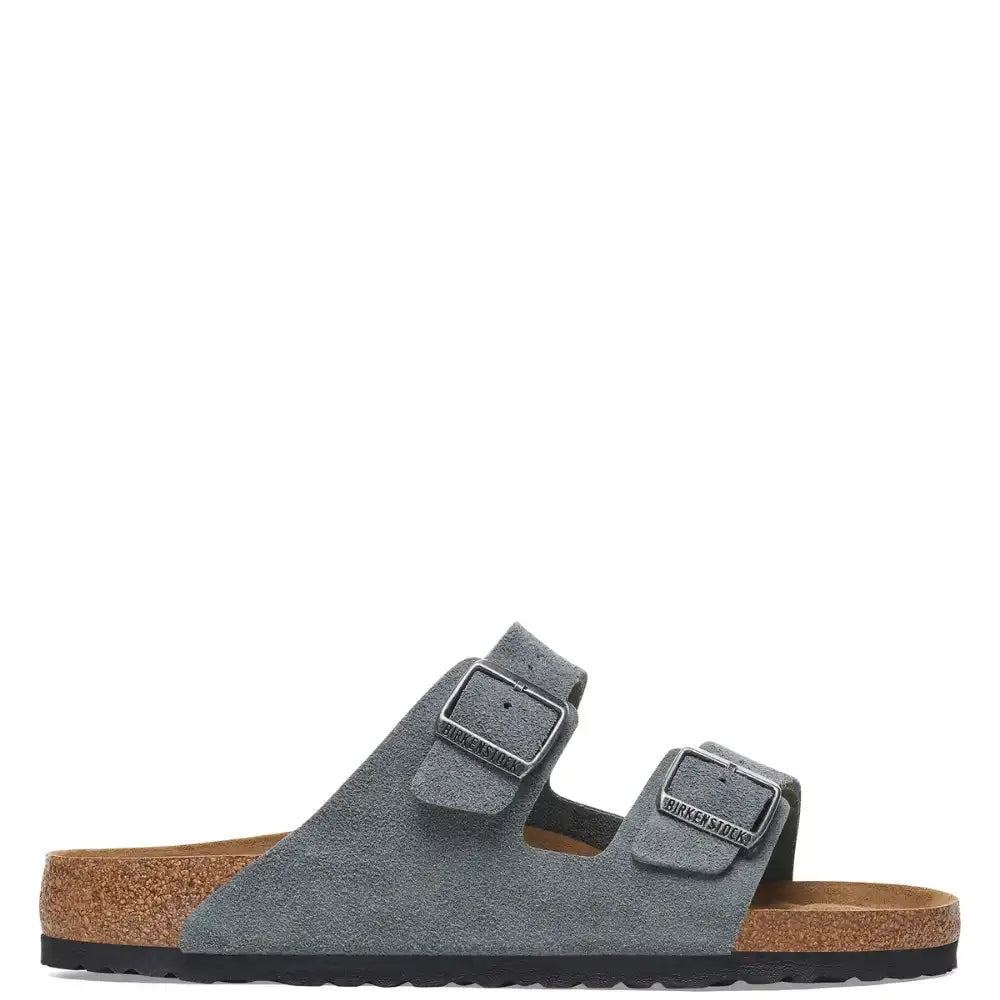 ARIZONA SOFT FOOTBED SUEDE SLIDE REGULAR FIT
