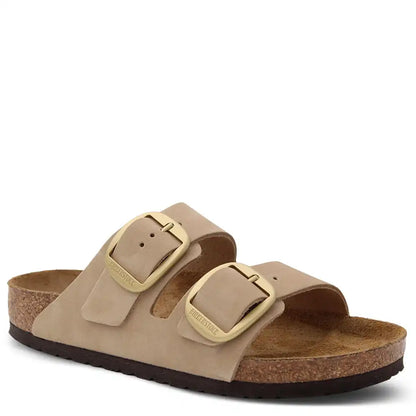 ARIZONA BIG BUCKLE SAND REGULAR FIT WOMENS SLIDE