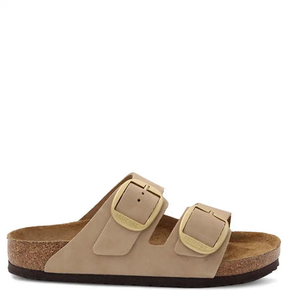 ARIZONA BIG BUCKLE SAND REGULAR FIT WOMENS SLIDE