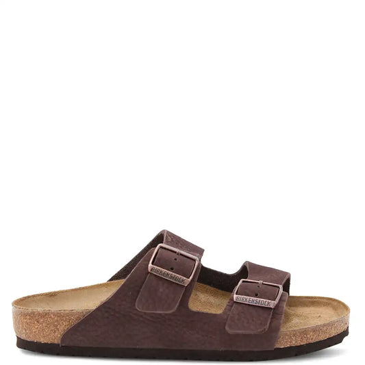 ARIZONA DESERT NUBUCK REGULAR FIT LEATHER SLIDE