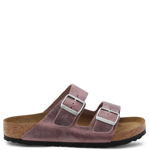 ARIZONA LAVENDER OILED LEATHER SLIDE