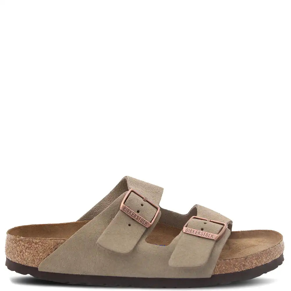 ARIZONA SOFT FOOTBED SUEDE SLIDE REGULAR FIT