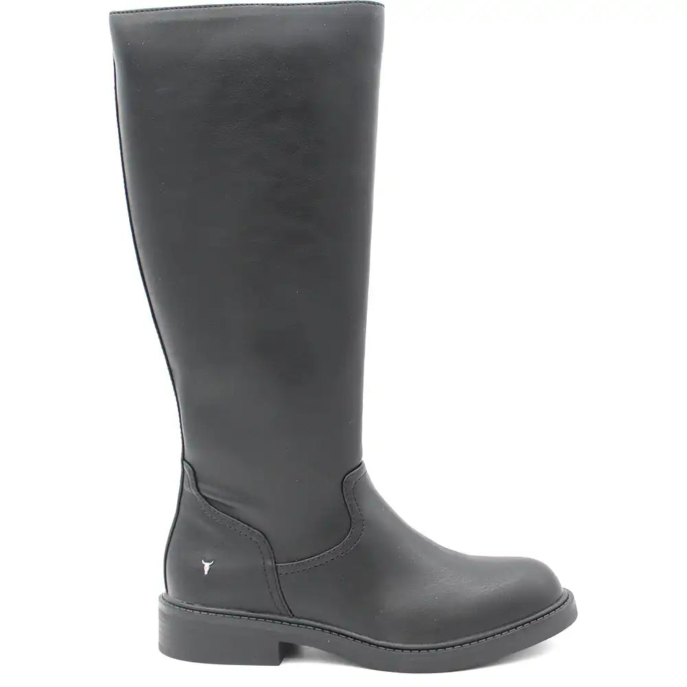 BACKFIRE WOMENS FLAT LONG BOOT