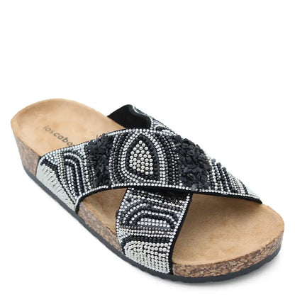 CAPRI WOMENS WEDGE SLIDE