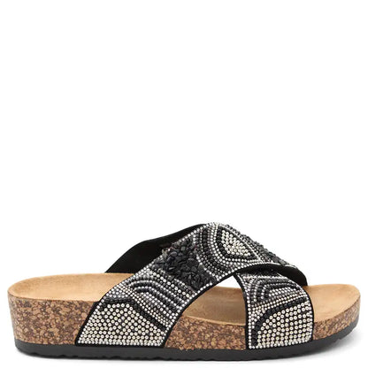 CAPRI WOMENS WEDGE SLIDE