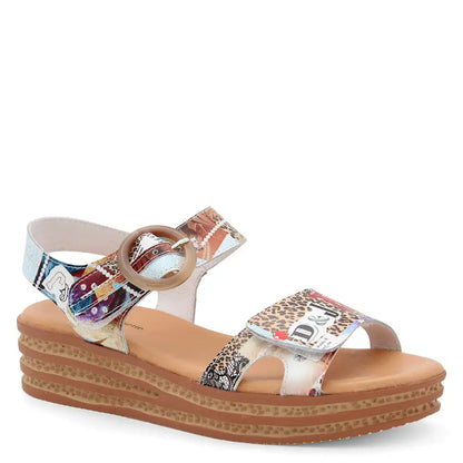CELES WOMENS WEDGE SANDAL