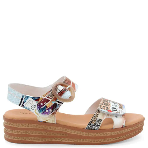 CELES WOMENS WEDGE SANDAL