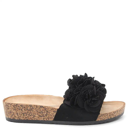 CORSAGE WOMENS FLAT SLIDE