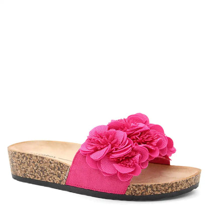 CORSAGE WOMENS FLAT SLIDE