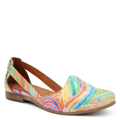 CRESTA PRINT WOMENS FLAT COURT