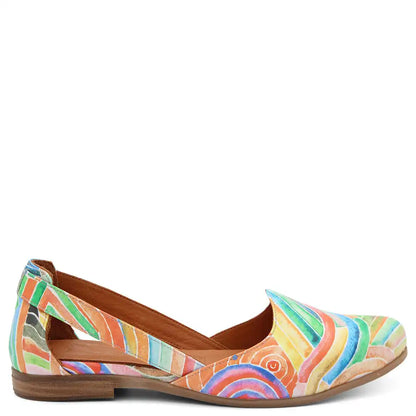 CRESTA PRINT WOMENS FLAT COURT