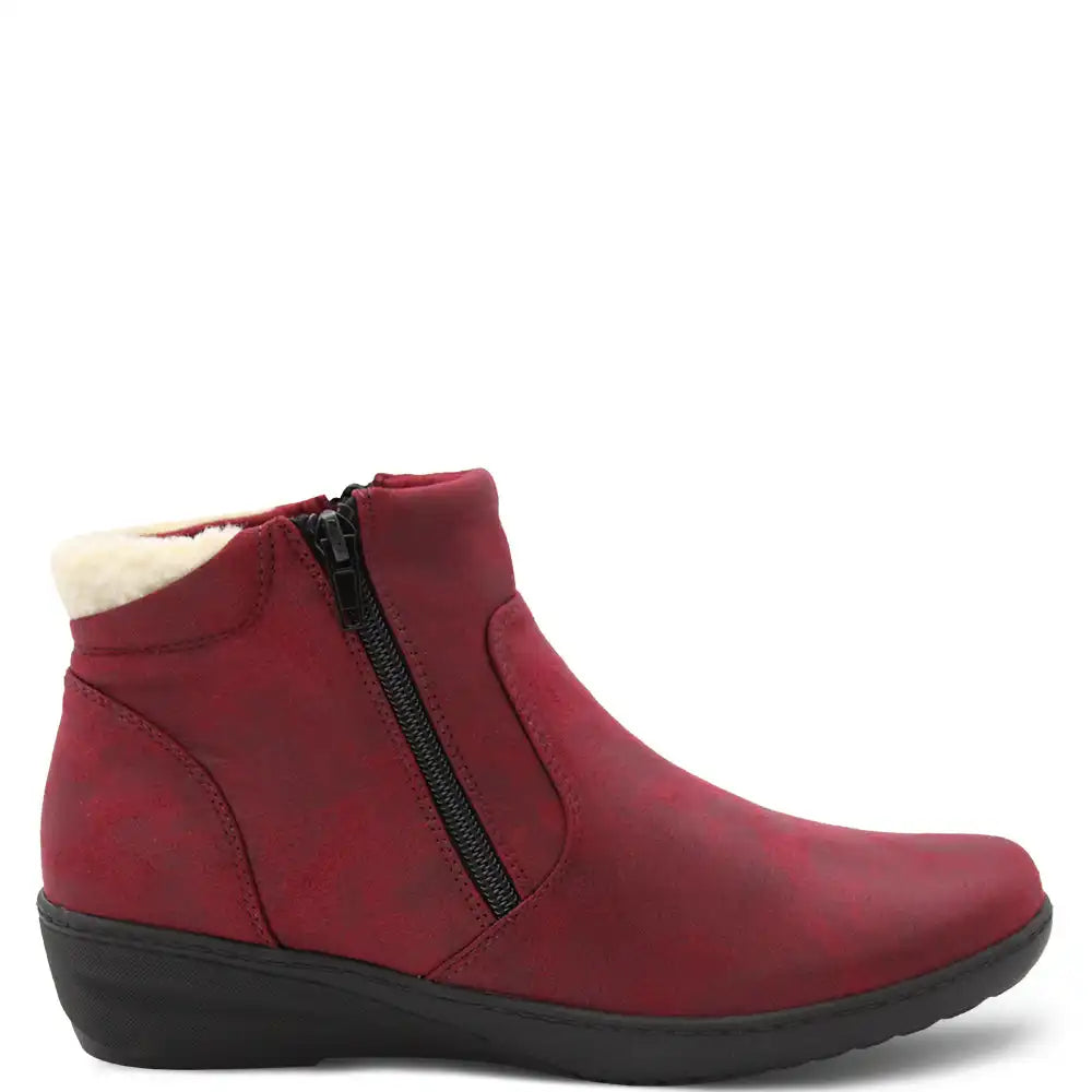 CASTELL WOMENS FLAT BOOTS