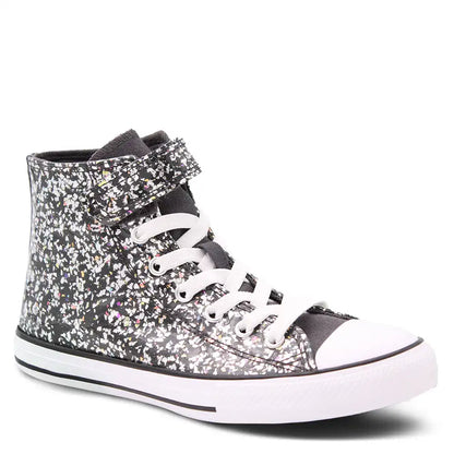 CHUCK TAYLOR SHINE FETTI KIDS HI SNEAKER