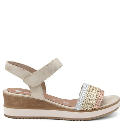 D6465 WOMENS WEDGE SANDAL