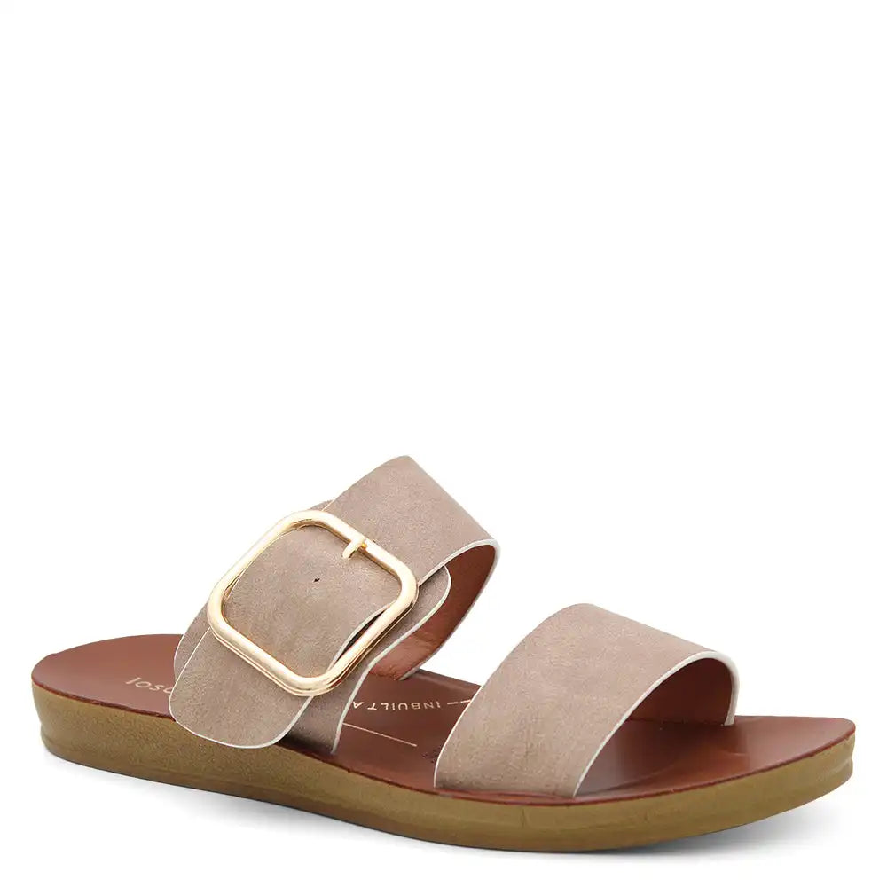 DOTI WOMENS FLAT SLIDE