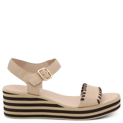 FALINE WOMENS WEDGE SANDAL