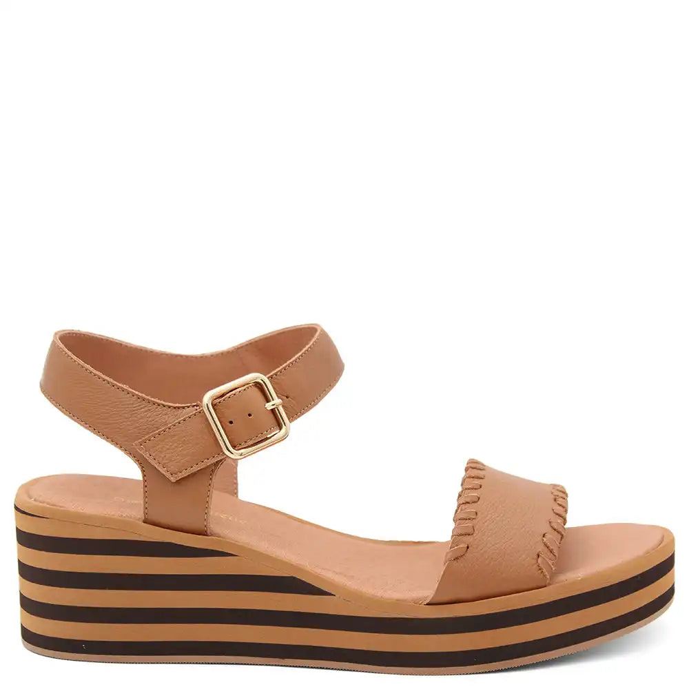 FALINE WOMENS WEDGE SANDAL