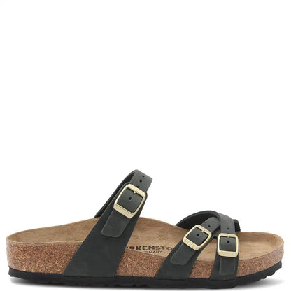 FRANCA WOMENS LEATHER SLIDE