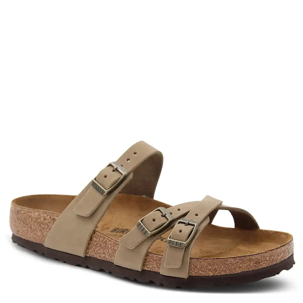 FRANCA WOMENS LEATHER SLIDE