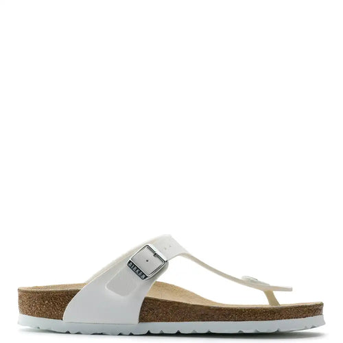 GIZEH WHITE BIRKO FLOR THONG REGULAR FIT