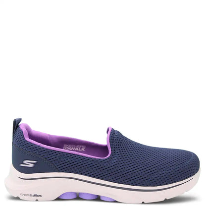 GO WALK 7 RAZI WOMENS SLIP ON SNEAKERS