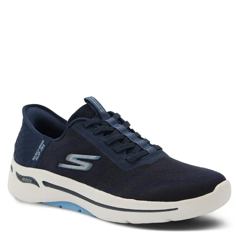 GO WALK ARCH FIT WAVY SKY WOMENS SNEAKER