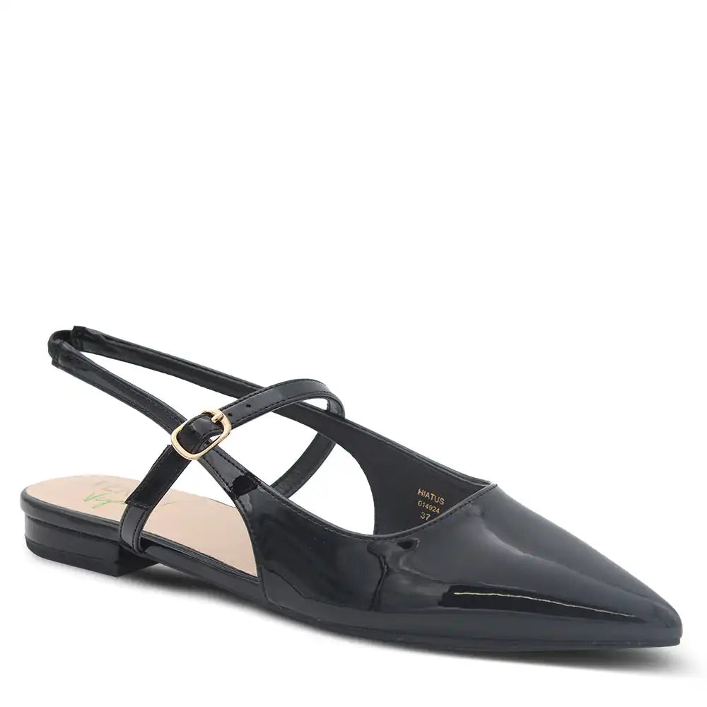 HIATUS WOMENS SLING BACK FLAT SANDAL