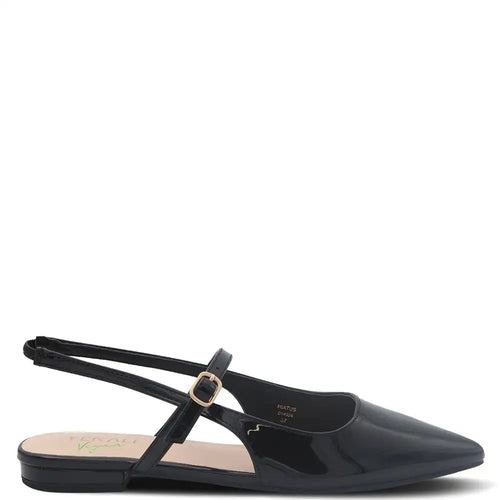 HIATUS WOMENS SLING BACK FLAT SANDAL