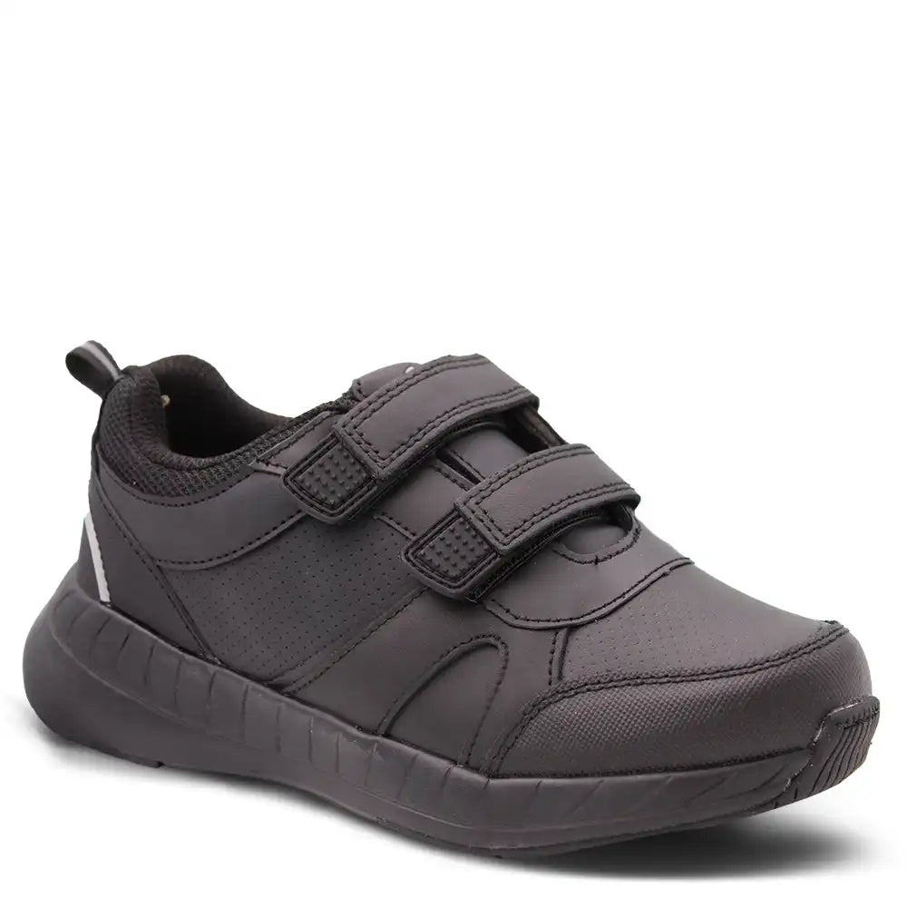 HUSTLE VELCRO SCHOOL SHOES