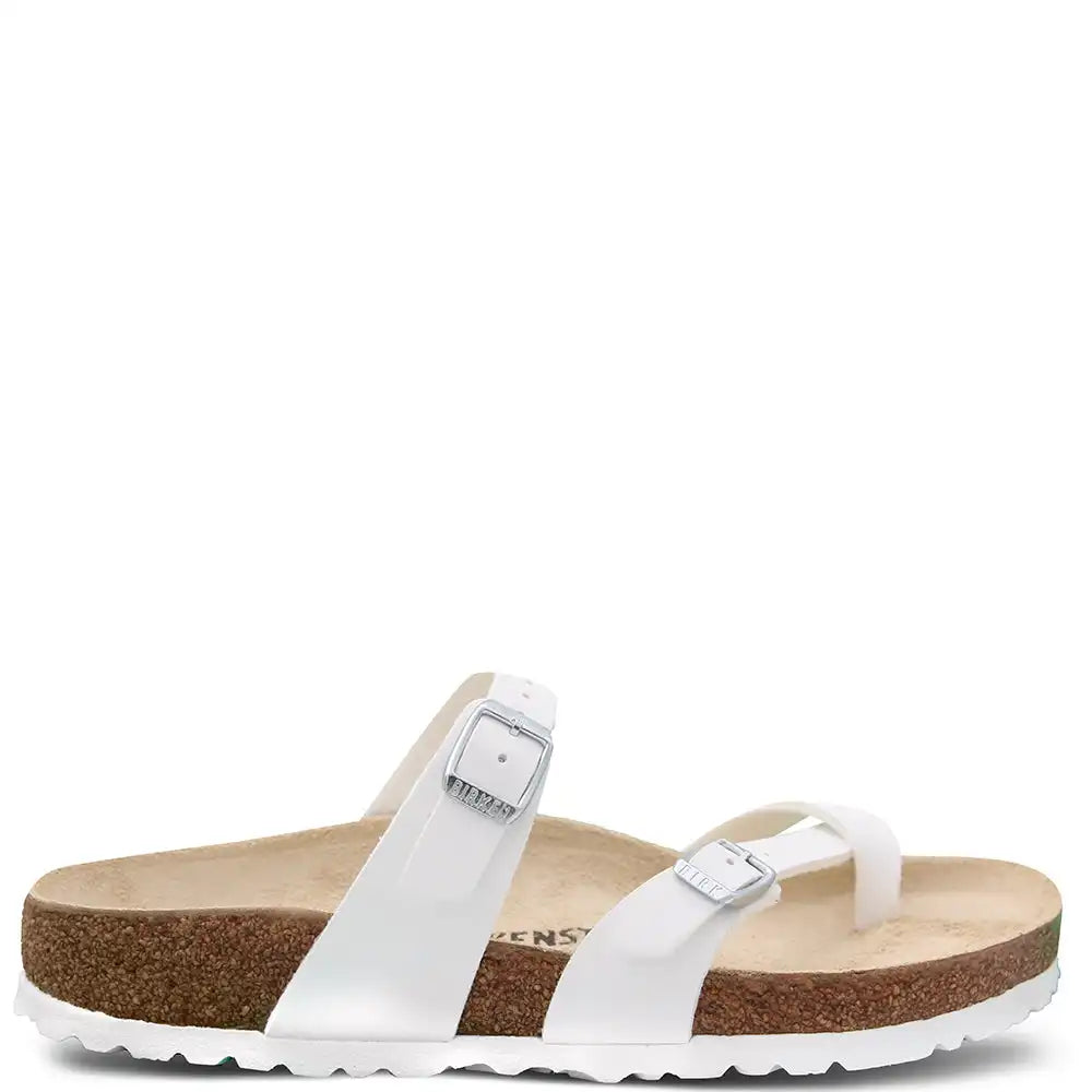 MAYARI WHITE REGULAR FIT WOMENS THONGS