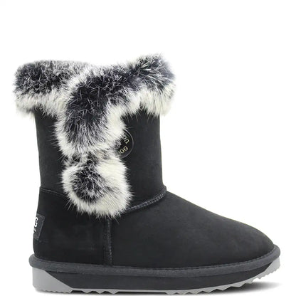 BUTTON FUR WOMENS UGGS