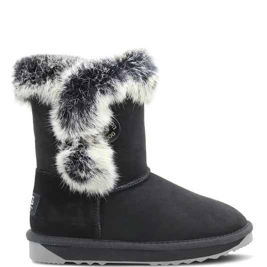 BUTTON FUR WOMENS UGGS