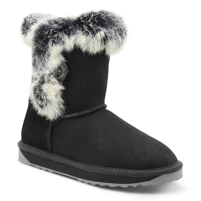 BUTTON FUR WOMENS UGGS