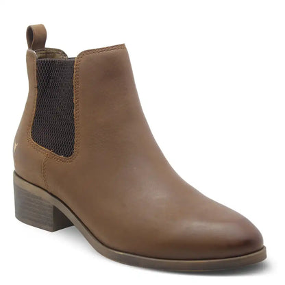 RAVEE TAN WOMENS HEEL BOOT